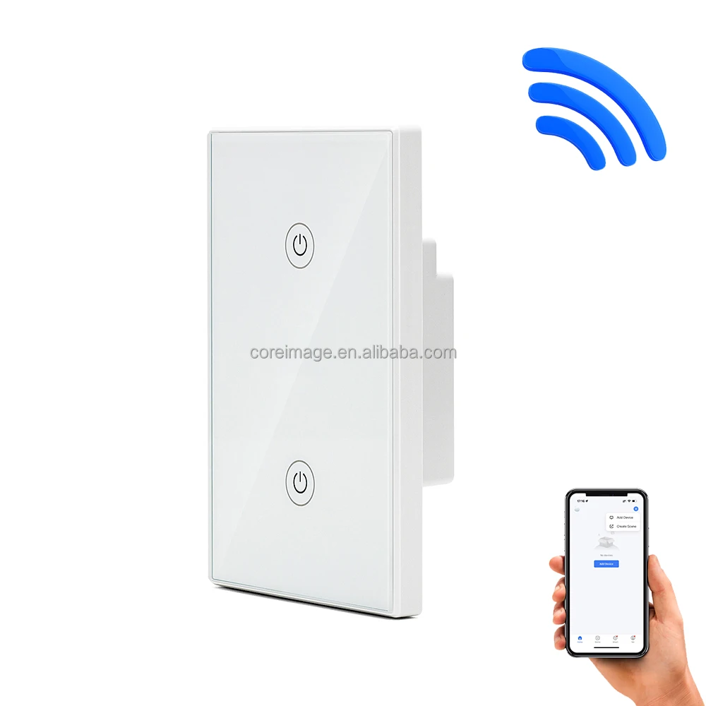 Electrical Wi Fi Smart Switch Gang Us Standard Switchtouch Wall Smart