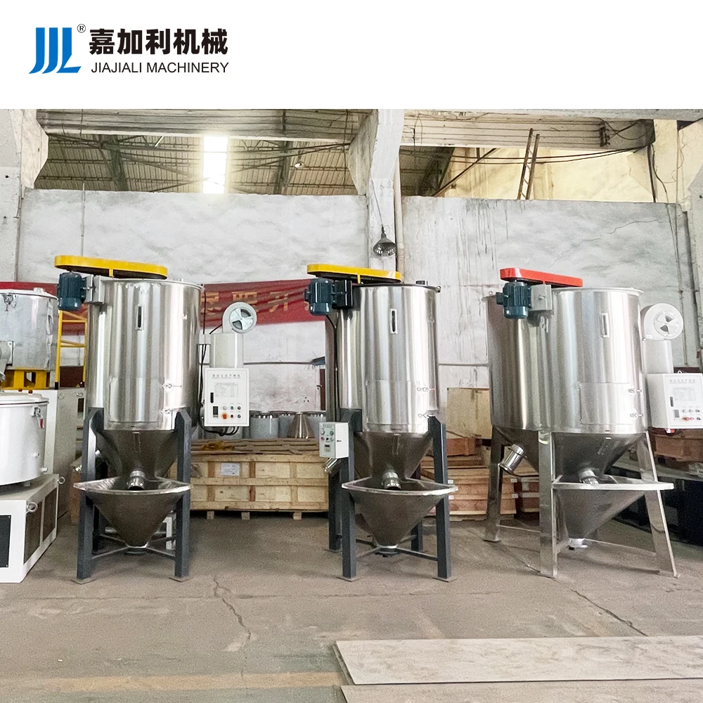 Kg Helical Circular Plastic Pellet Mixer Machine Vertical Blender