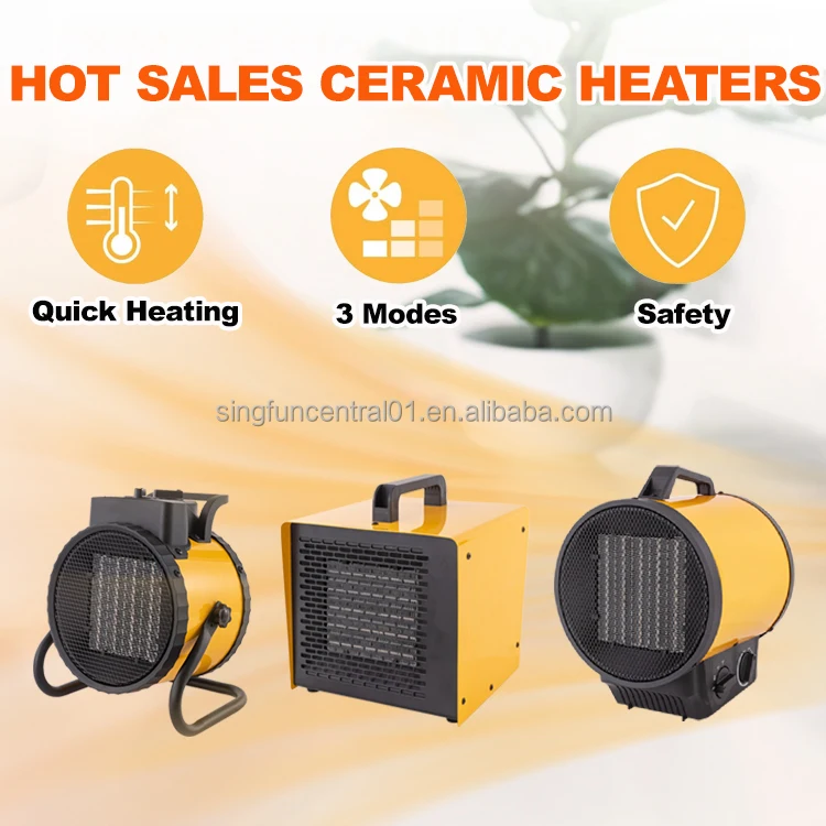Industrial Ptc Ceramic Heater, Portable, 220 V, 210m³ - detail 2