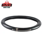 Steering Wheel Covers Car Steering Wheel Car Steering Wheel Cover Anti-Slip Universal Embossing Leather 38Cm