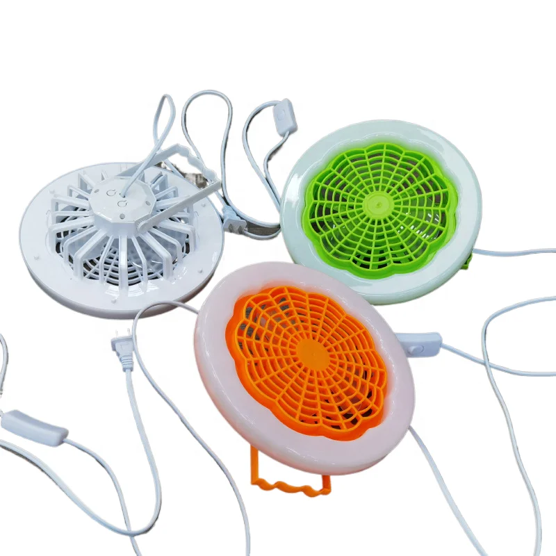 Fan light connector with switch Fan light 12W portable wide pressure