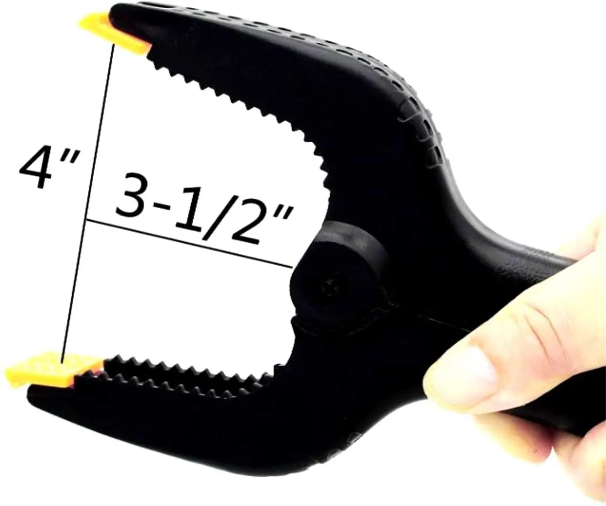 1pcs Large 9" Inch Woodworking Heavy Duty Nylon Muslin Spring Clamps