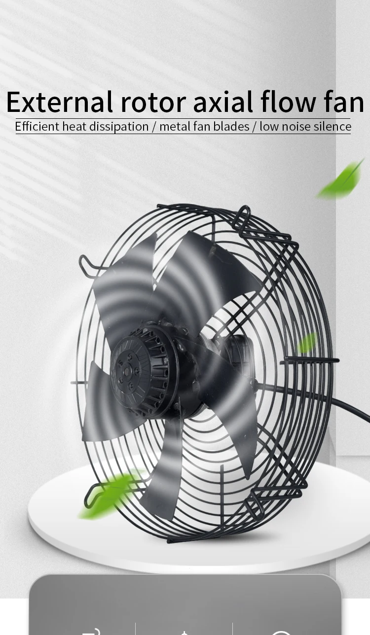 Axial Flow Fan, 450-4, 220V, Electric - detail 2
