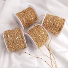 Chains Earrings XuQian Gold Plated Jewelry Chains For Diy Earrings Making
