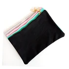 Trend Bags Bag Cotton Bag Small Promotion Custom Trend Small Beautiful Canvas Cotton Make Up Bags Cosmetic Bag