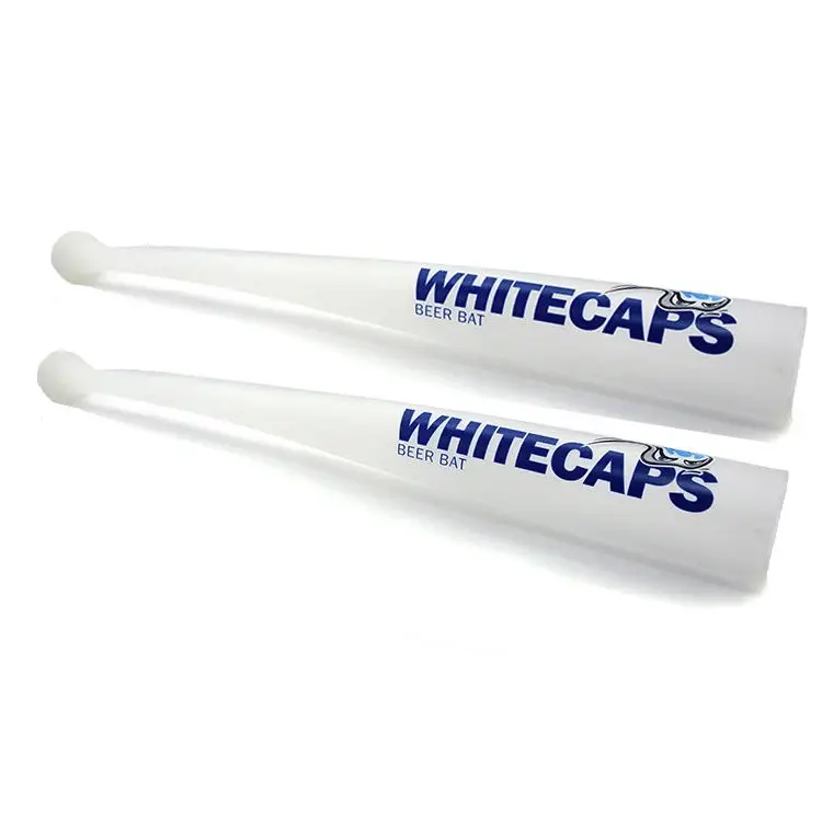 700ml 1000ml 24oz Promotional Frosted Plastic Beer Bats Yards Cricket