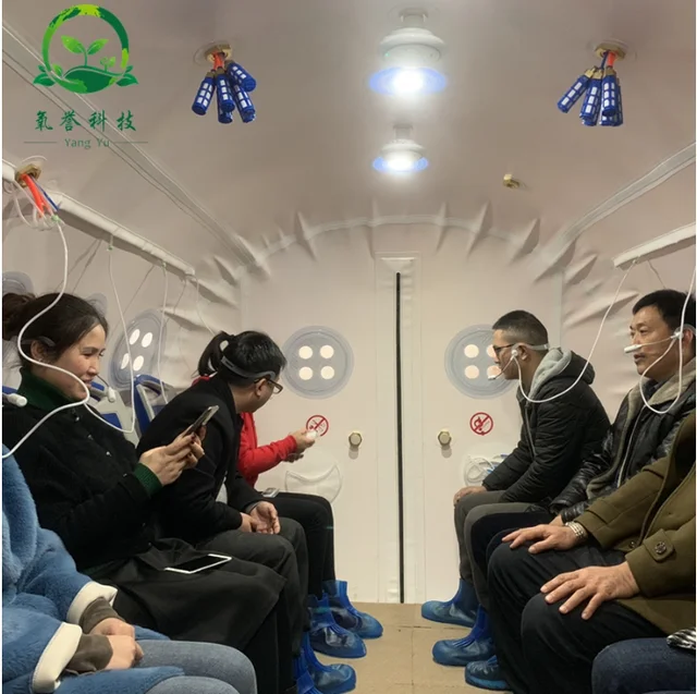 40kpa 12-person HYperbaric Oxygen Chamber with Seats