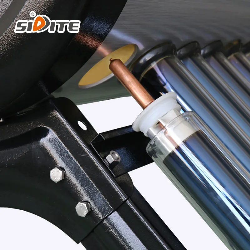 Integrated SP-H Copper Heat Pipe Solar Water Heater Intelligent Anti-Freezing Controller Direct Connection Hotel Freestanding factory
