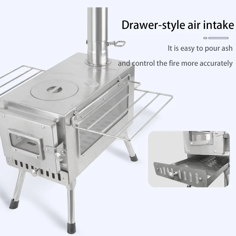 Portable Heater, Stainless, Steel - detail 6