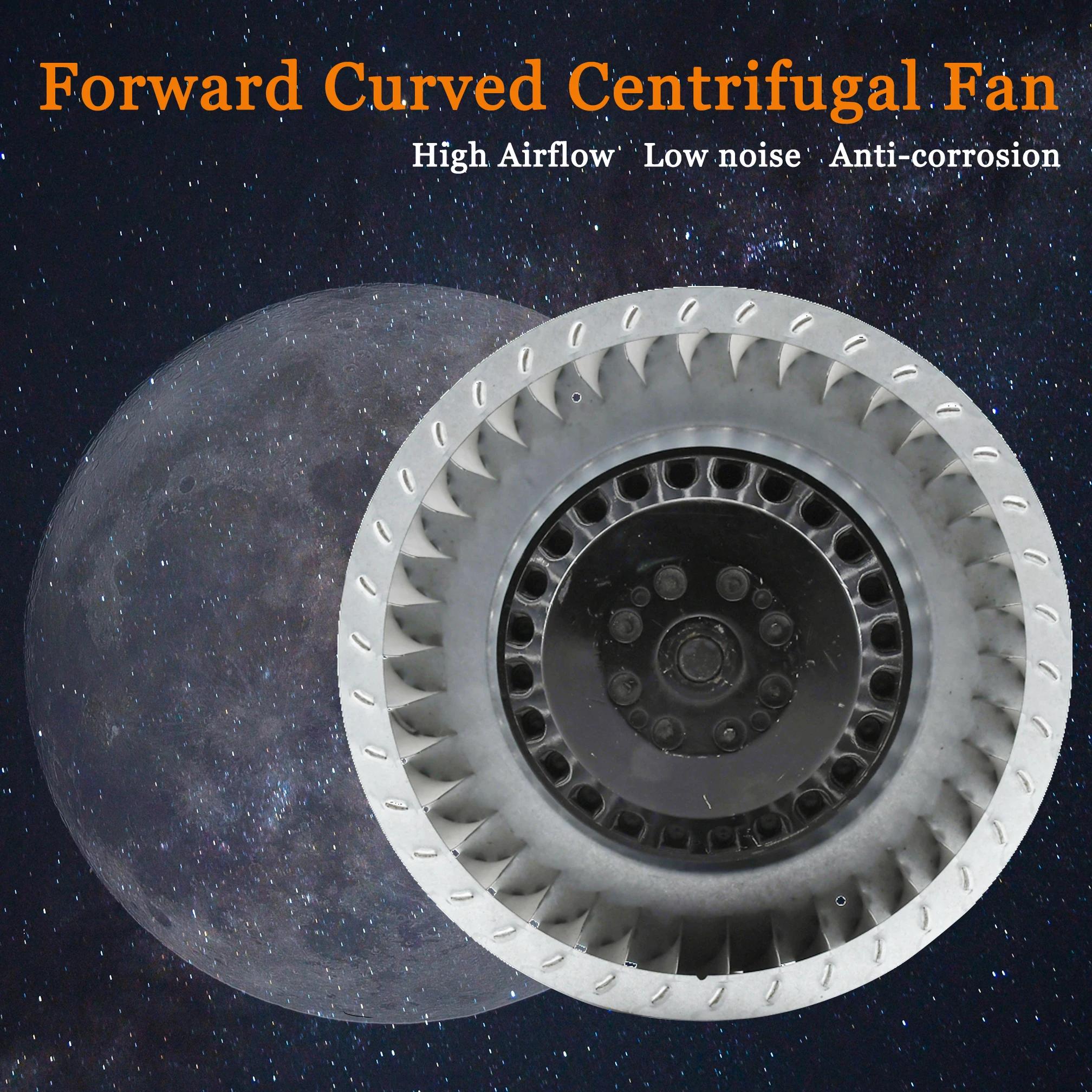 Centrifugal Fan, 8", 220VAC - detail 2