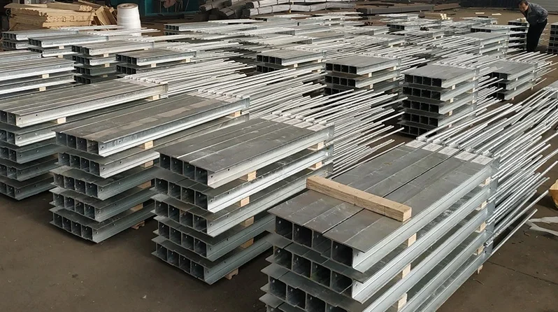 Galvanized Steel Retaining Wall 200mm H Post H Beam Welded Rebar Buy