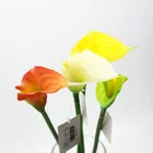 Calla Lily Wedding Decorative Flowers Home Decorative Single Stem Real Touch Artificial Flower Calla Lily Bouquet