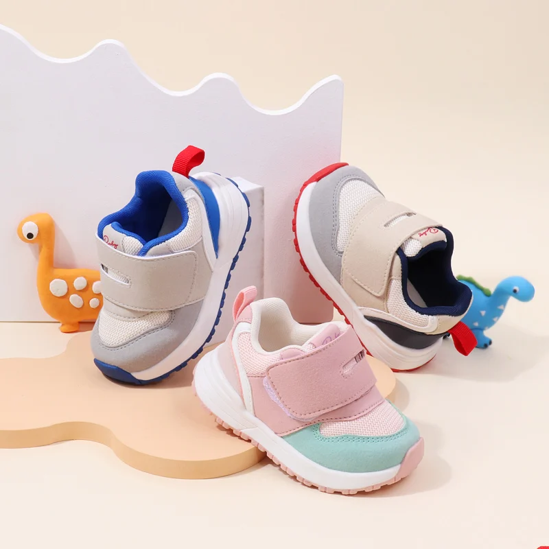 High Quality Unisex Toddler Sport Shoes for Boys Girls Light Weight Breathable Anti-Slip Flat Design-for Summer Spring Autumn details