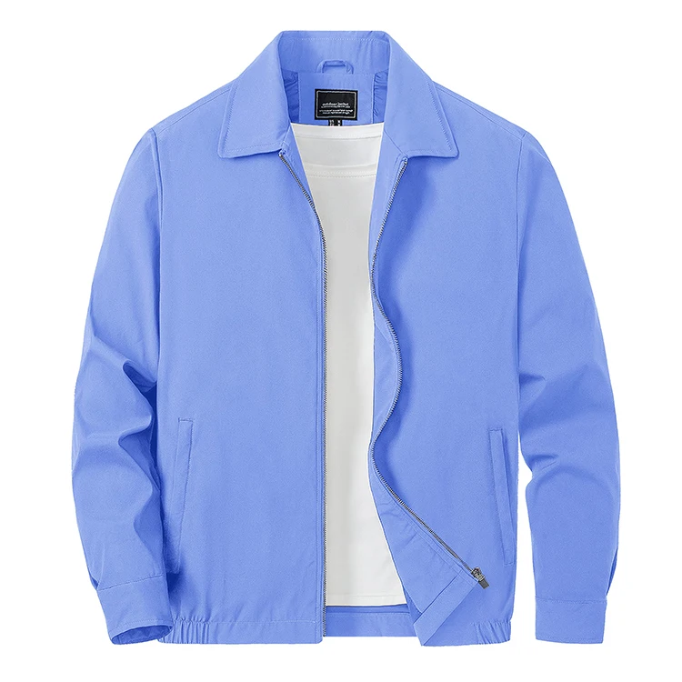 Customize Hight Quality Men's Pilot Baseball Jacket Streetwear, Polyester Running Track Jackets Coat Waterproof, Casual Outwear