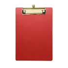 Clipboard Clipboard Plastic PP Clear Clipboard Waterproof A4 Nursing Foldable Clipboard Hanging File Folder