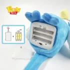 Sound Plush Plush Hot Sound Sensor Record Speaking Plush Toy Talking Back Parrot In Bule Color