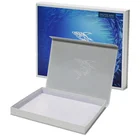 White A Gift Box Hard Cardboard Magnetic Close White Paper Gift Box