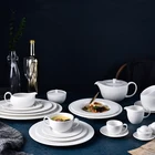 Tableware Airline Tableware Hot Sales Premium White Porcelain Aircraft Tableware For Airline