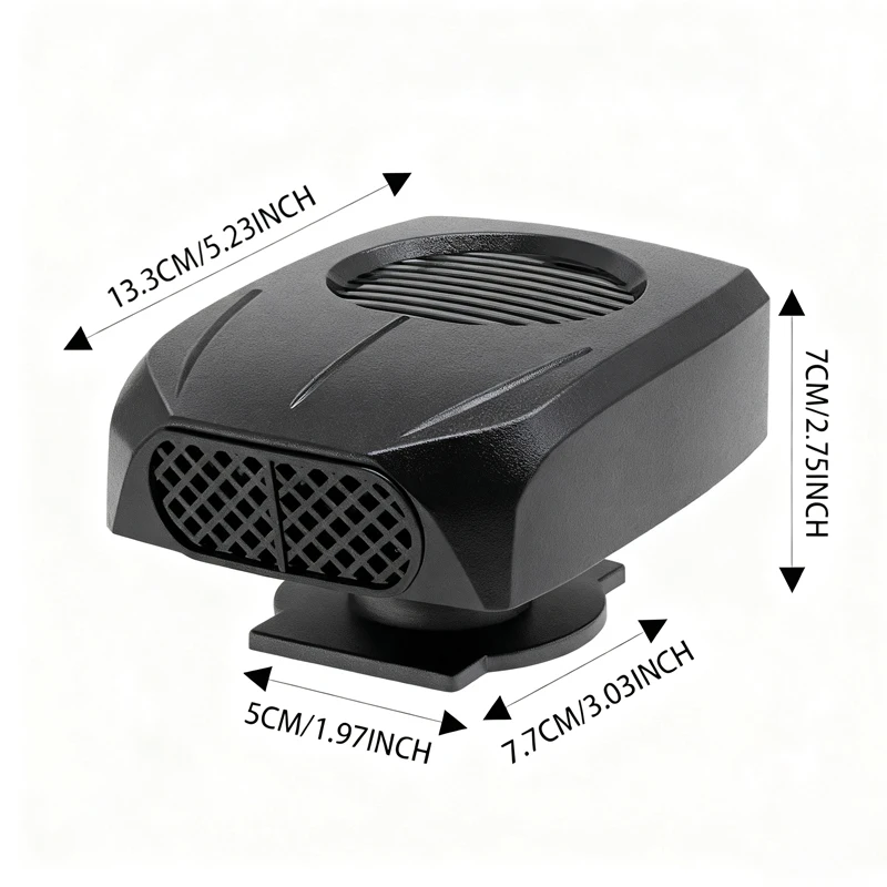 Cooling Car Fan, 2-in-1, 150W, ABS - detail 6