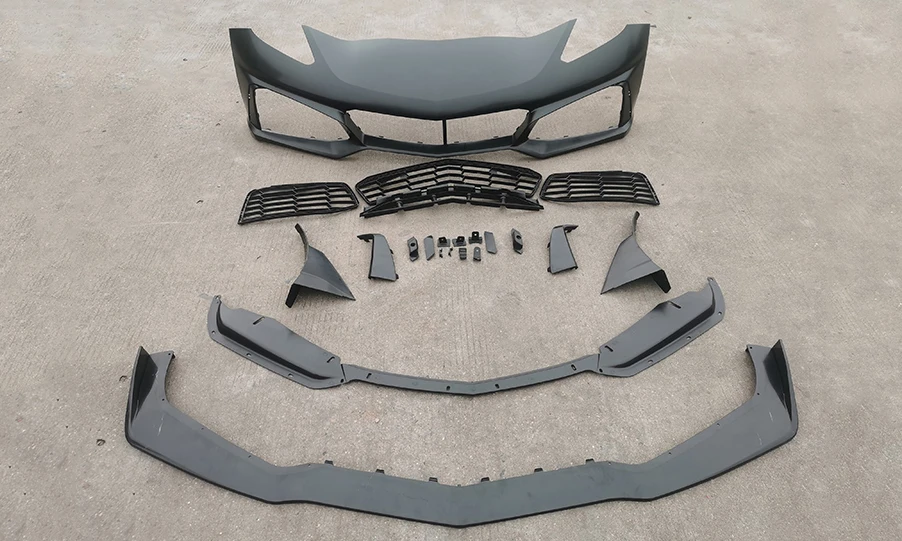KEBEL Auto Body Systems Front Bumper Kit OEM Car Bumpers for Chevrolet Corvette ZR1 2014 2015 2016 2017 2018 2019 details