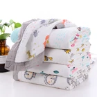Cotton Bath Towel Baby Cotton Gauze Custom Printed Children's Bath Towel Baby Blanket