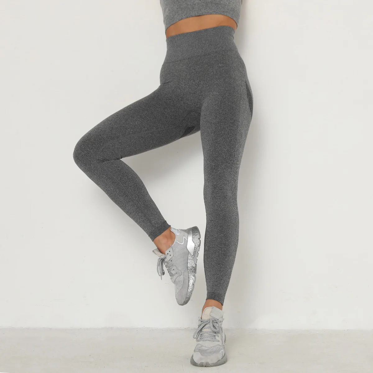 Factory Seamless Yoga Leggings High Waist Seamless Leggings Tight Hip Lift Fitness Pants