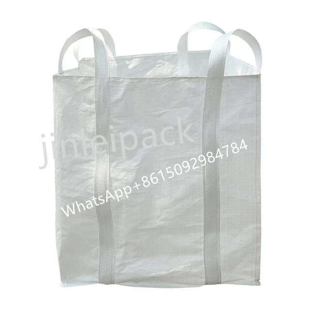 Convenient Safe Transportation Jumbo FIBC Bags Breathable Big Plastic Bags Bulk Storage Vacuum Storage Bag