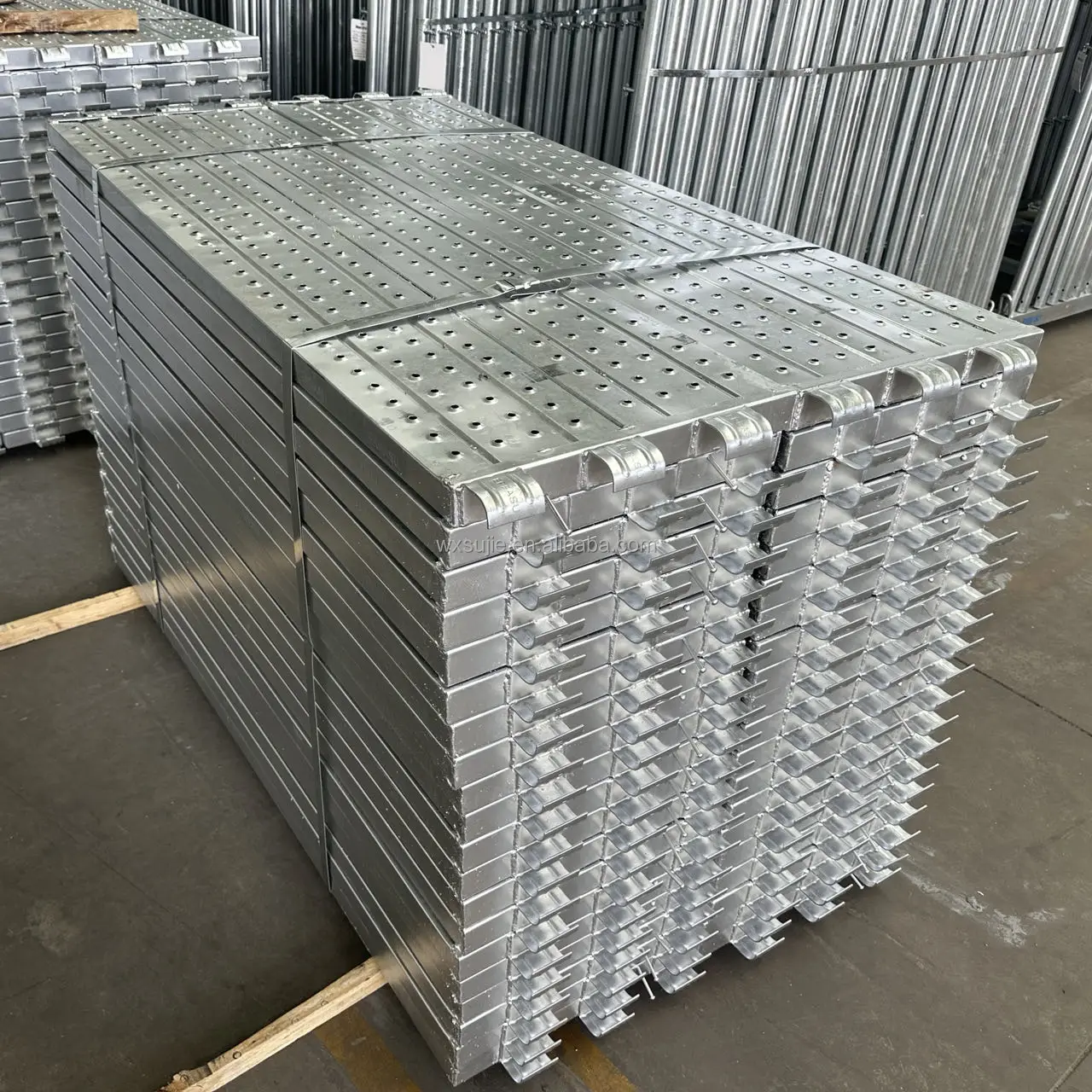 Construction Steel Galvanized Catwalk Scaffold Boards Metal Plank