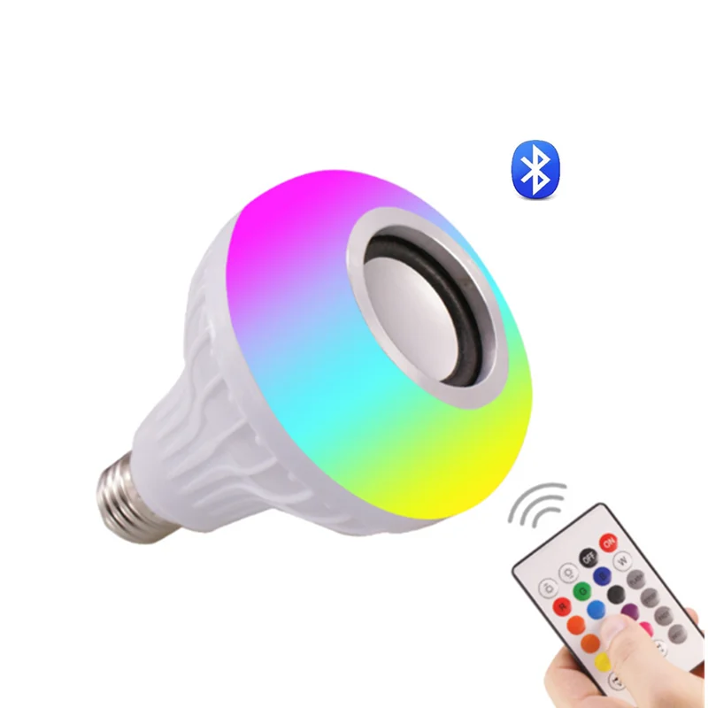 Wireless Speaker Led Bulb,Blue Tooth 