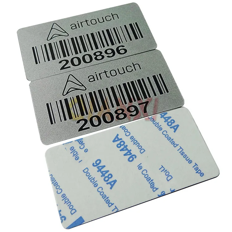 product equipment barcodes tracking id nameplate inventory marking metal qr labels fixed asset tags-10