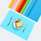 Silicone China Factory FDA Eco-friendly Customized Printing Silicone Baby Placemat