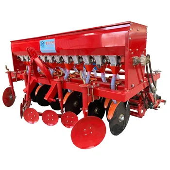 Tractor mounted wheat Dry Rice Alfalfa Fertilizer Seeder Planter Machine
