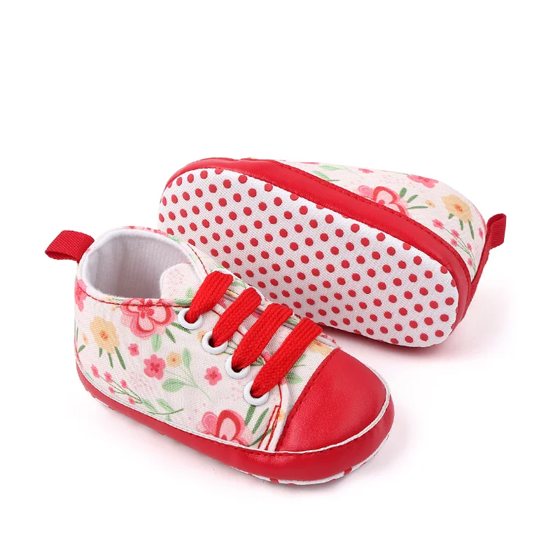 Hot selling high quality cheap canvas baby toddler newborn infant shoes sneakers unisex manufacture