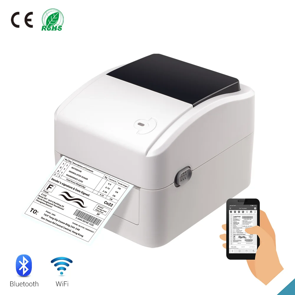 Usb/bt Labels Paper Sticker Printing 
