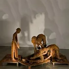 Art Resin Abstract Art Figure Dynamic Sculpture Customization