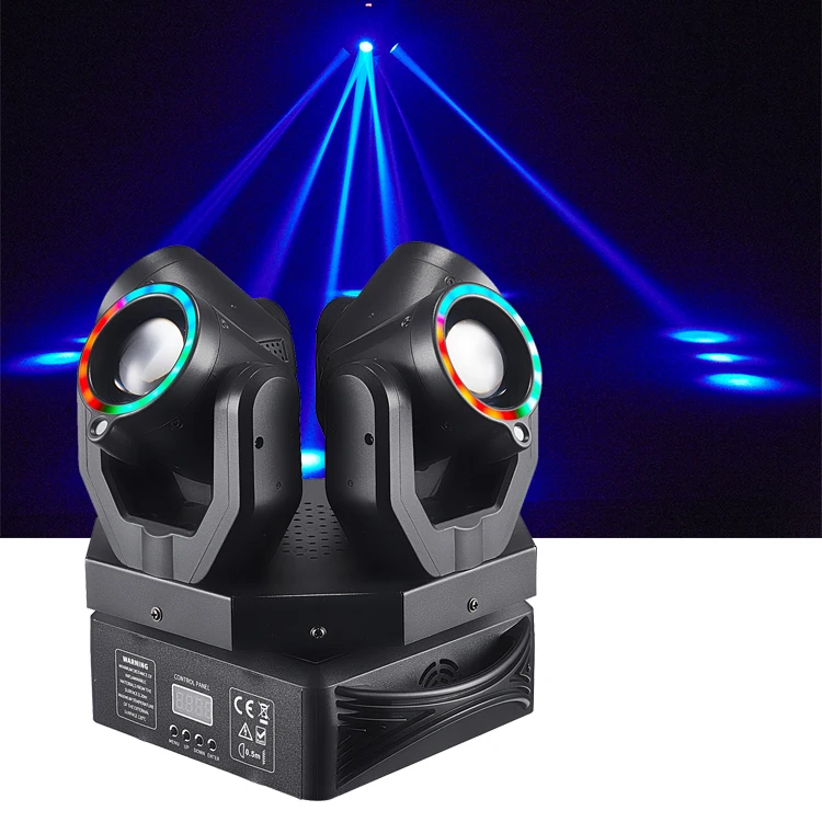 New 4PCS 30W RGBW Rotating Led Spider Beam 120w Four Head Rotating Laser Moving Head Light With 5050 Circle
