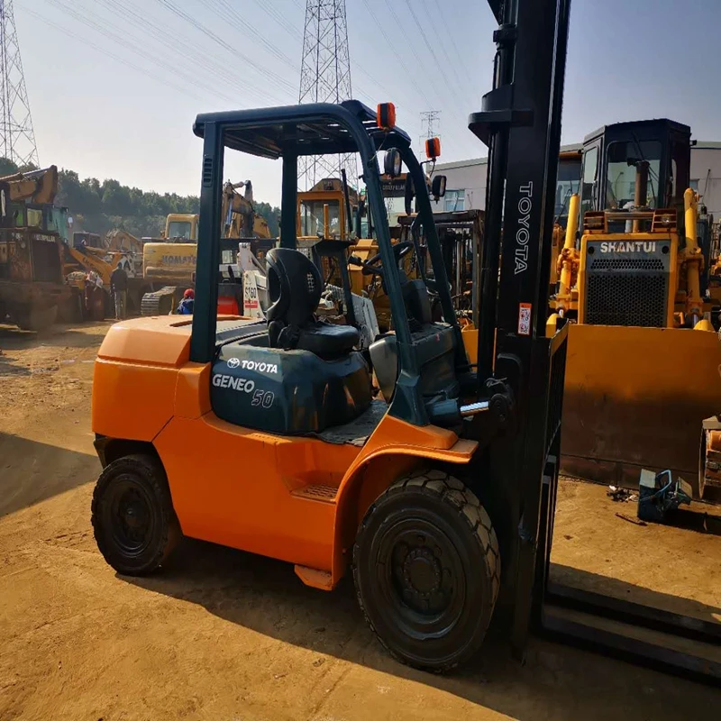 2017 Year 5 Tons Fd50 Japan Used Toyota 7 Fd Forklift For Sale 