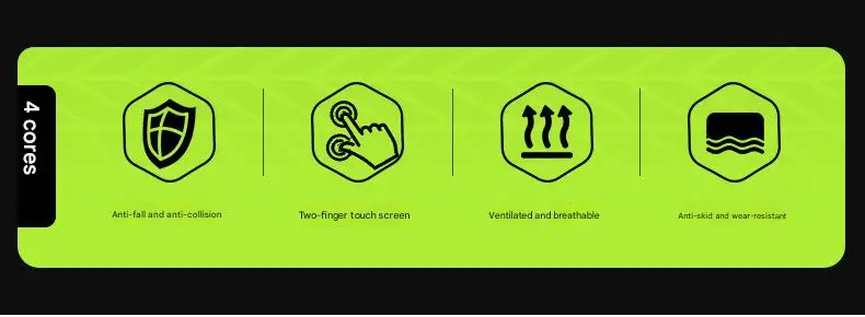 Long Finger Touch Screen Breathable Anti-Fall Gloves for Spring Summer Off-Road Riding Essential Motorcycle Accessory for Rider