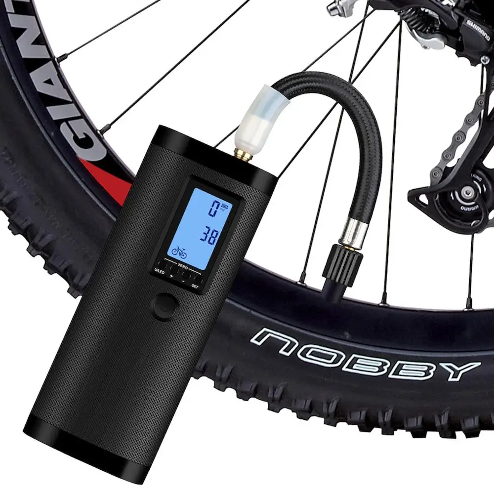 battery powered bike pump