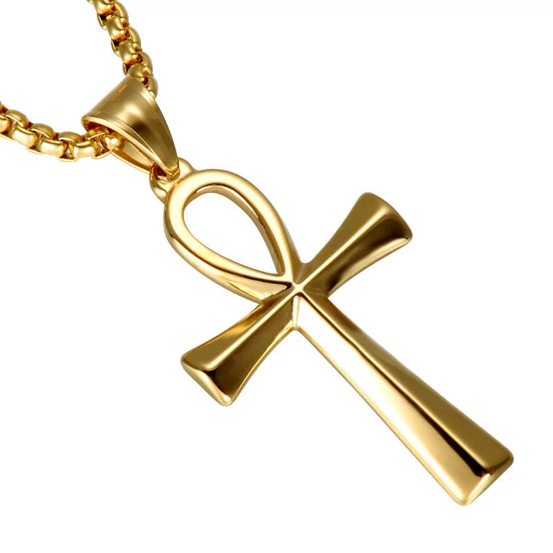 Stainless Steel Religion Egyptian Ankh 