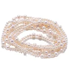 Necklace Pearl Handmade Hot Selling Long Necklace Natural Freshwater Pearl Handmade New Design Pearl Necklace