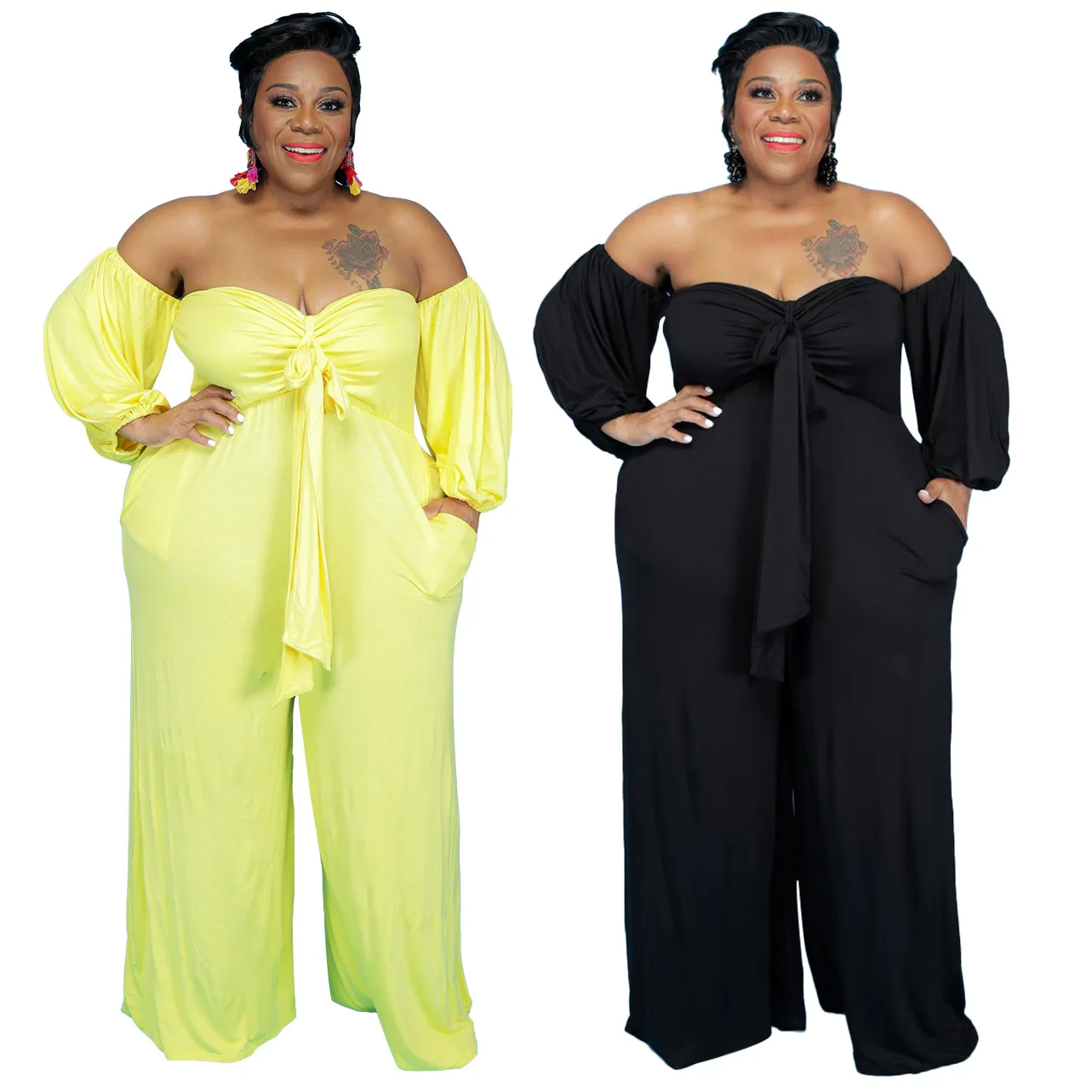 jumpsuit elegante curvy