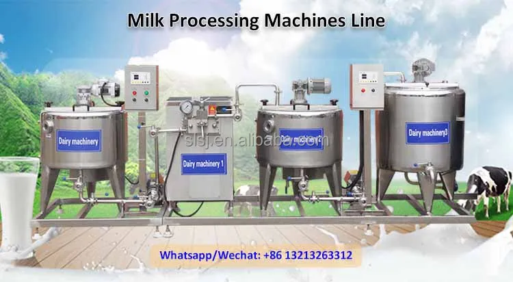 milk processing line