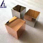 Titanium Polished Gr2 Gr5 Titanium Element 1inch X 1 Inch X 1 Inch Titanium Cube For Collecting