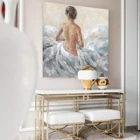 Decor Artree Custom Canvas Artwork Bedroom Hotel Decor Sexy Nude Women Body Acrylic Handmade Texture Acrylic Paintings
