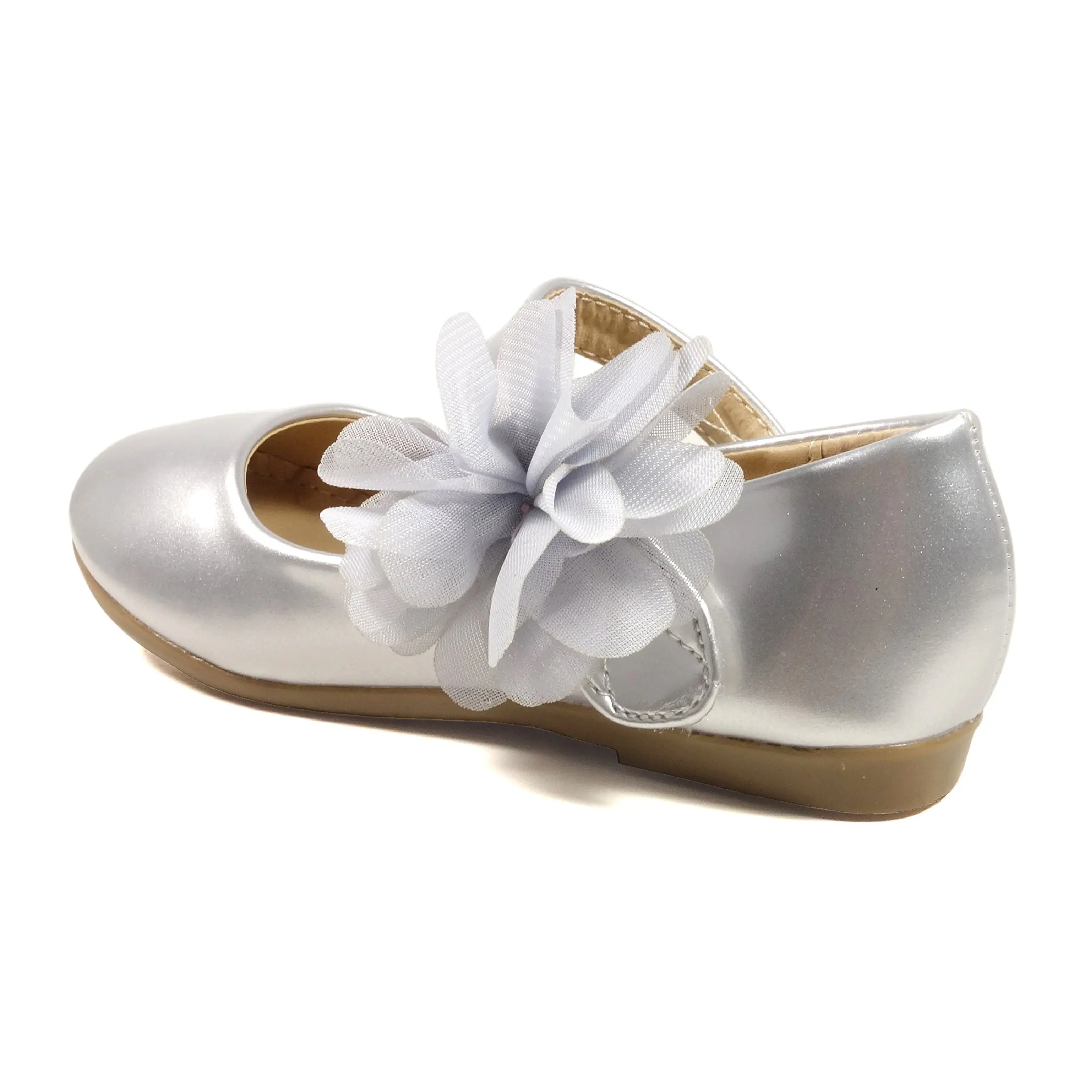 Nova Toddler white kids girls dress shoes jelly sandals for kids girl suitable for summer