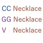 Necklace Necklace 2021 High Quality Fashion Women Cc Necklace For Party