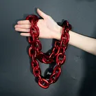 Party Favor Big Chunky Cuban Chain Necklace For Party Favor