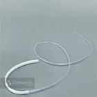 Drainage Hot Selling Medical Silicone White Closed Wound Drainage Flat Perforated Drain Tube