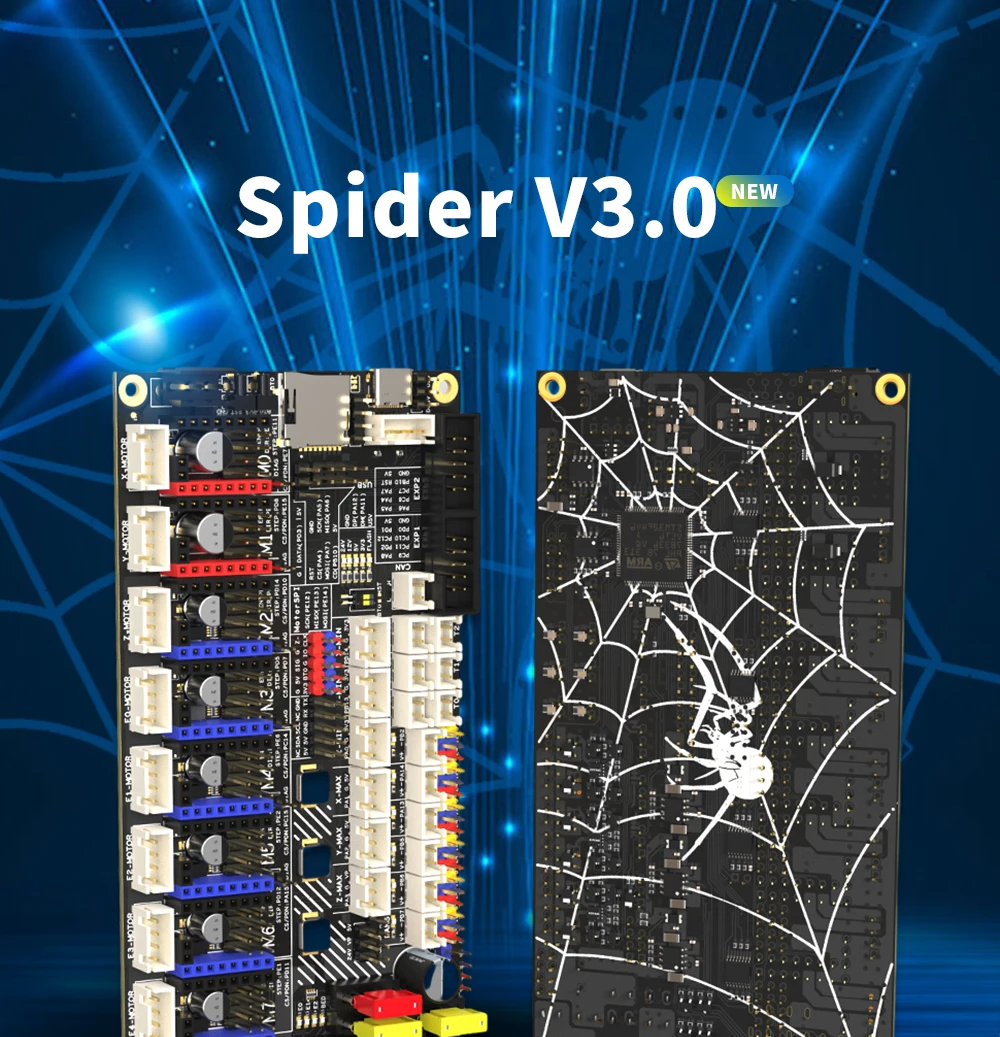 Fysetc Spider V3 0 Can Enabled Motherboard For Voron 2 4 And Trident